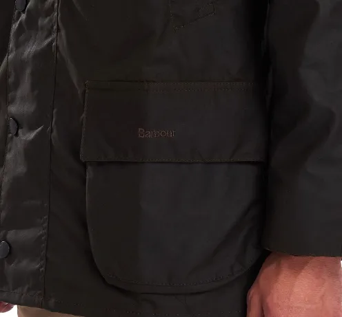 Barbour Bristol Wax Jacket - Olive
