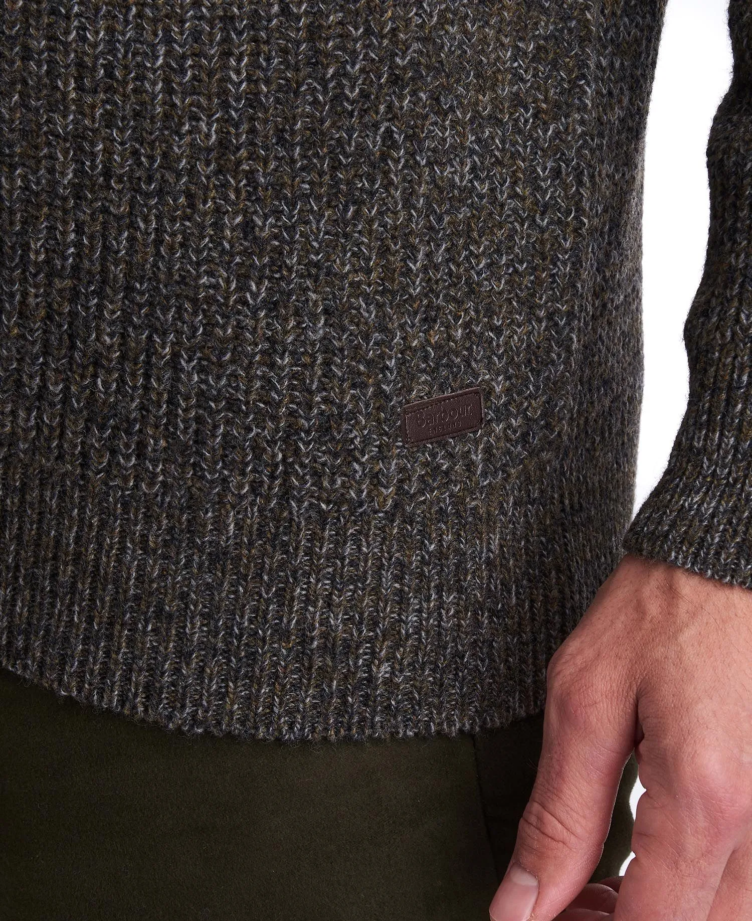 Barbour Men's Horseford Jumper - Olive