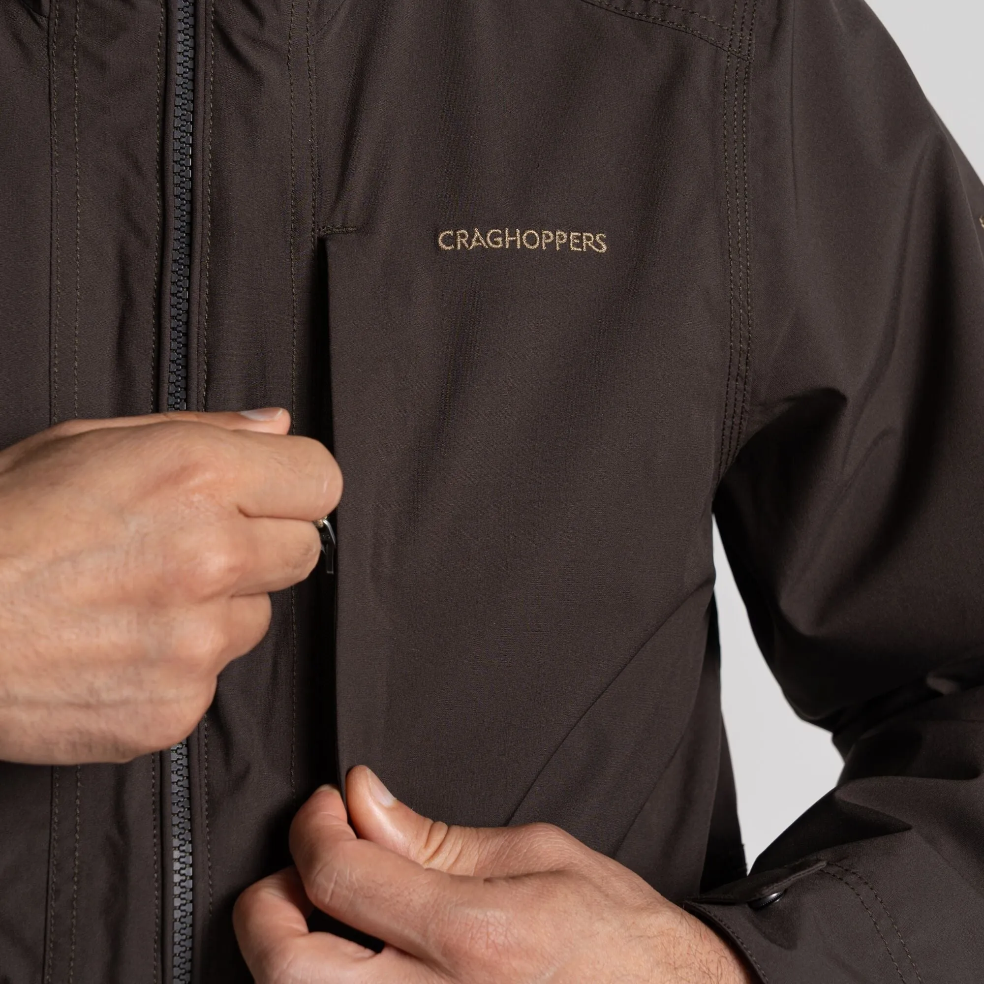 Craghoppers Men's National Trust Fairbrook Waterproof Jacket