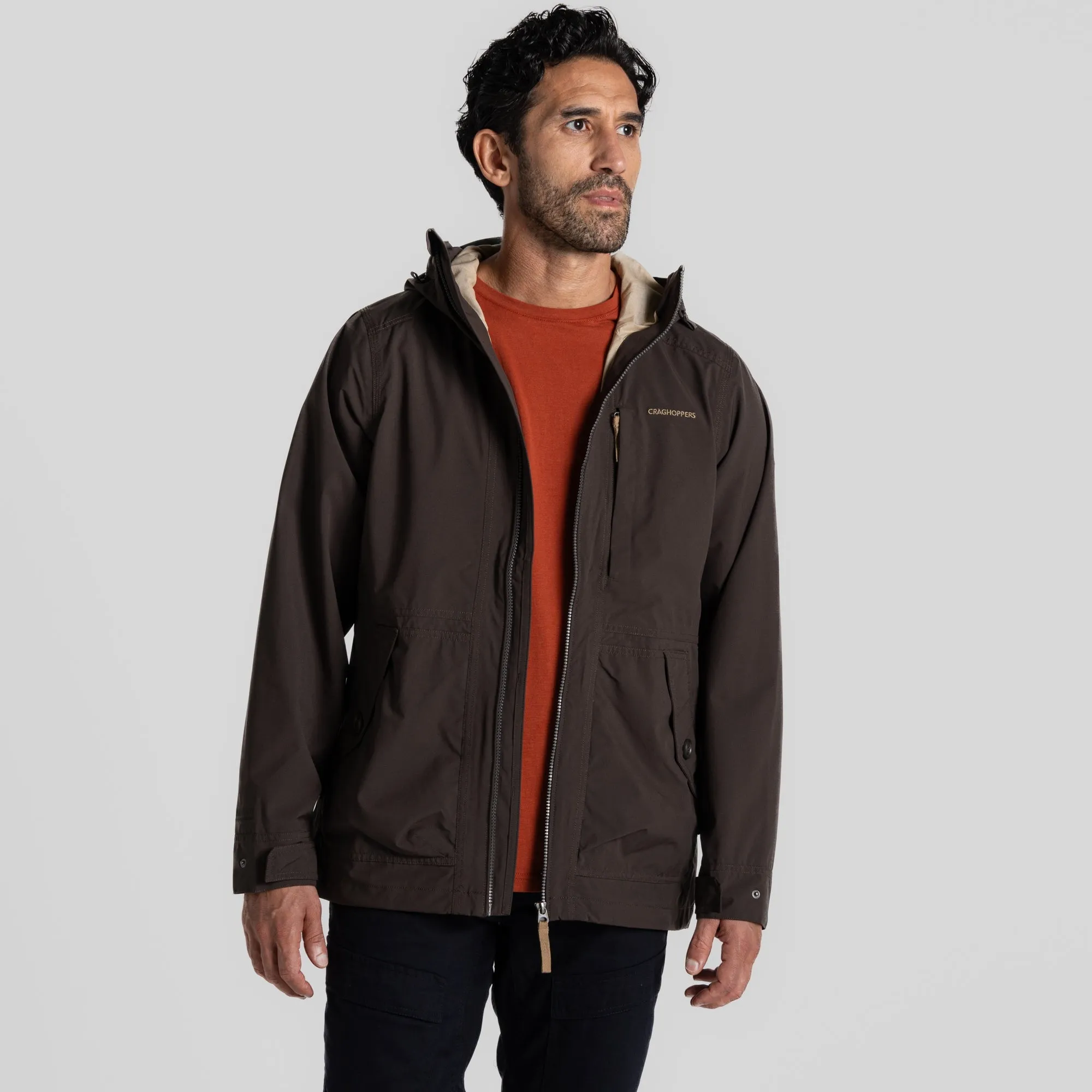 Craghoppers Men's National Trust Fairbrook Waterproof Jacket