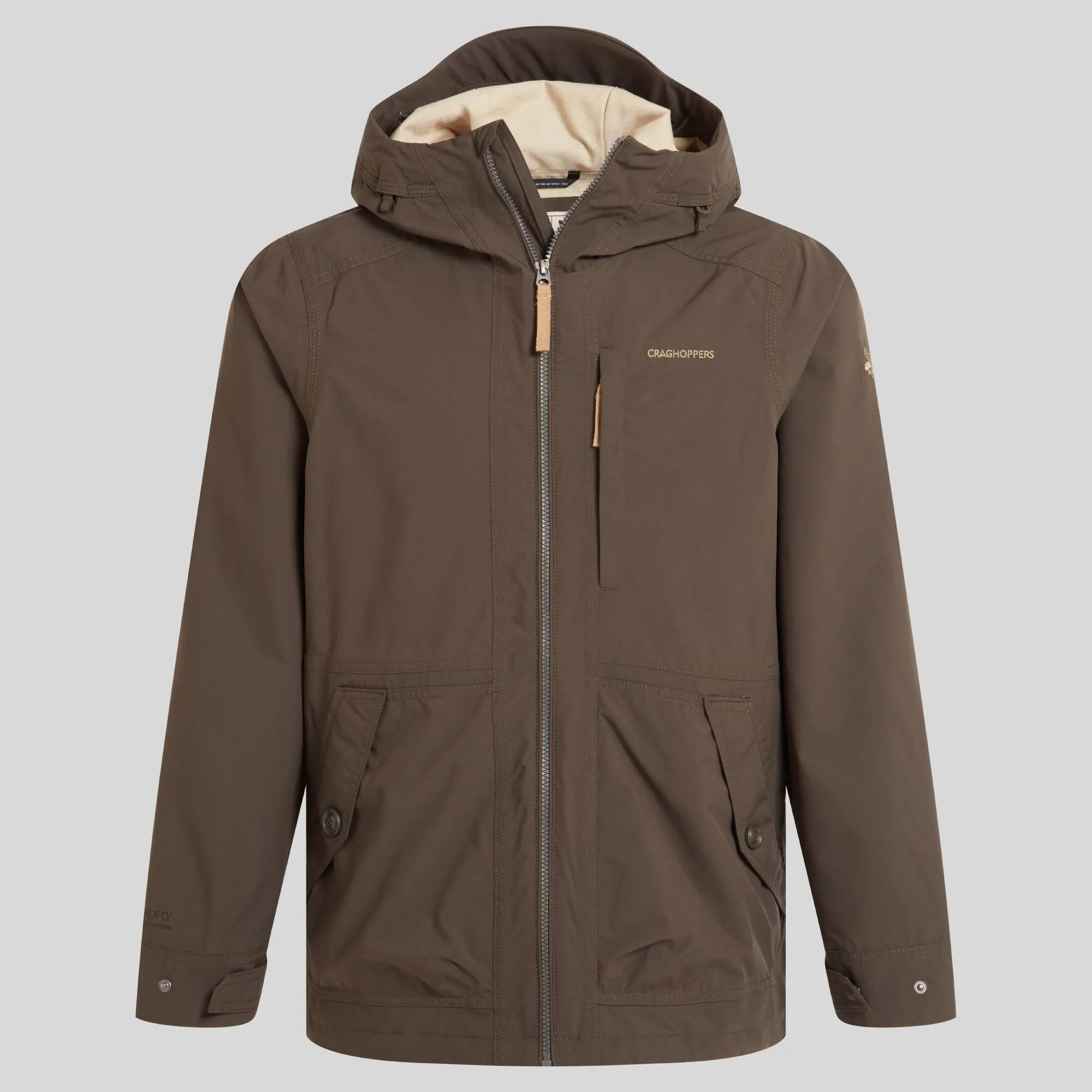 Craghoppers Men's National Trust Fairbrook Waterproof Jacket