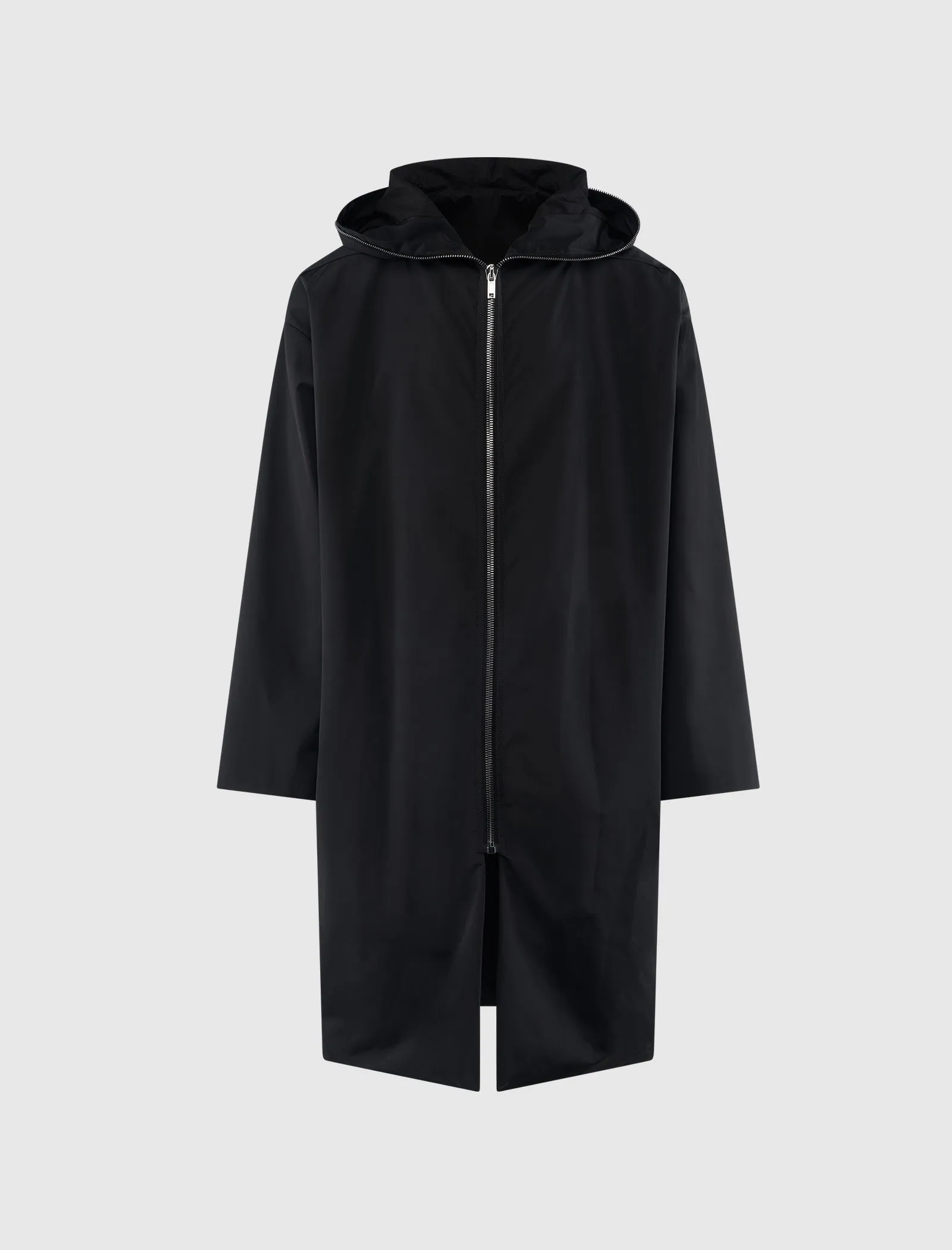HOODED GIMP COAT