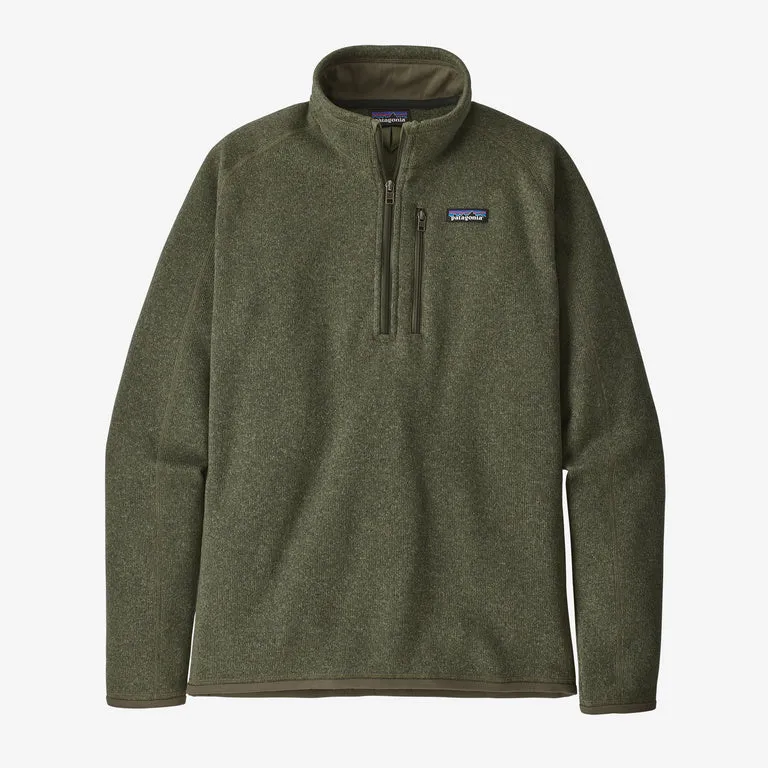 Patagonia Men's Better Sweater 1/4-Zip Fleece - Industrial Green