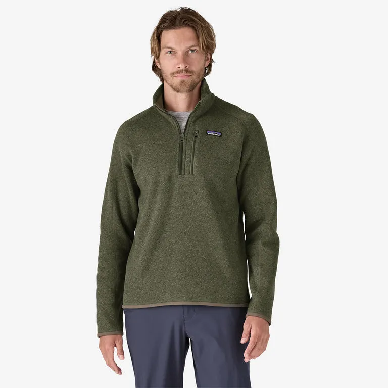 Patagonia Men's Better Sweater 1/4-Zip Fleece - Industrial Green