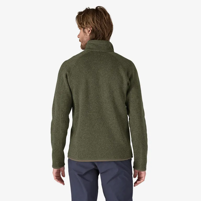 Patagonia Men's Better Sweater 1/4-Zip Fleece - Industrial Green
