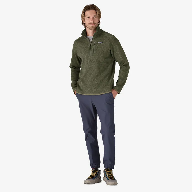 Patagonia Men's Better Sweater 1/4-Zip Fleece - Industrial Green