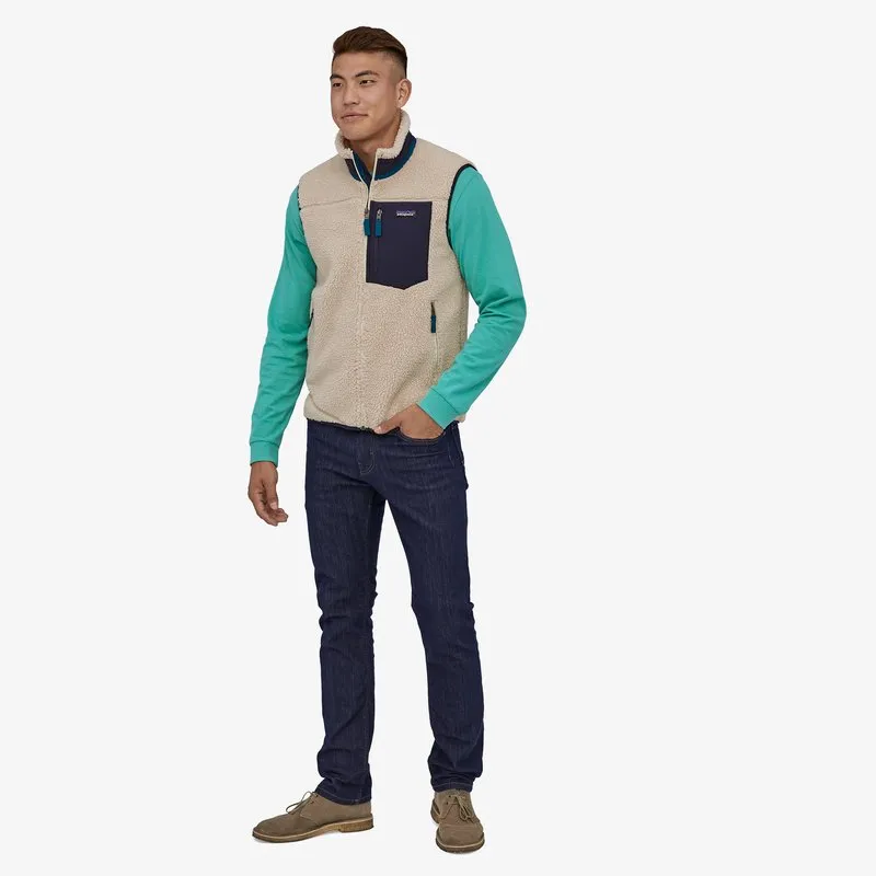 Patagonia Men's Classic Retro-X Fleece Vest - Natural