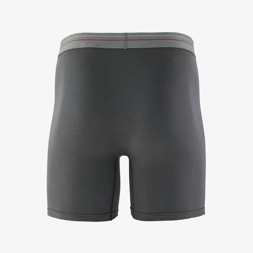 Patagonia Men's Essential A/C Boxer Briefs - 6" - Forge Grey