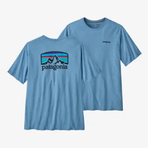 Patagonia Men's Fitz Roy Horizons Responsibili-Tee - Lago Blue