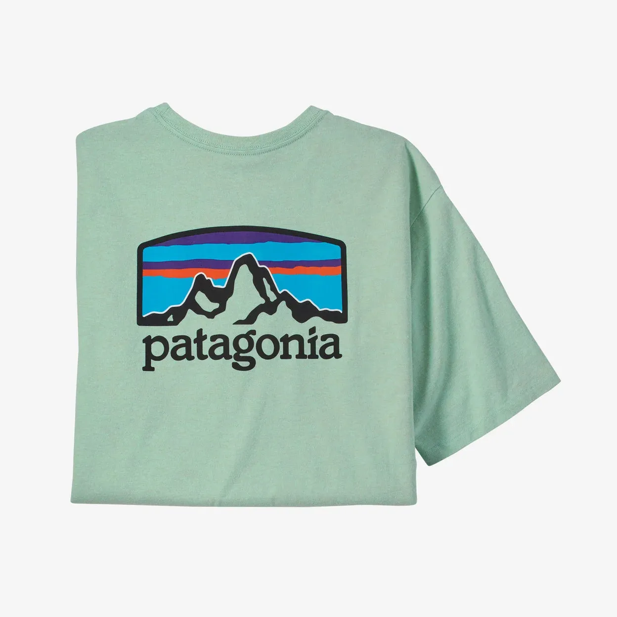 Patagonia Men's Fitz Roy Horizons Responsibili-Tee - Tea Green