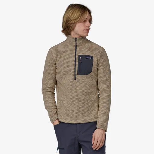 Patagonia Men's R1 Air Zip-Neck - Oar Tan