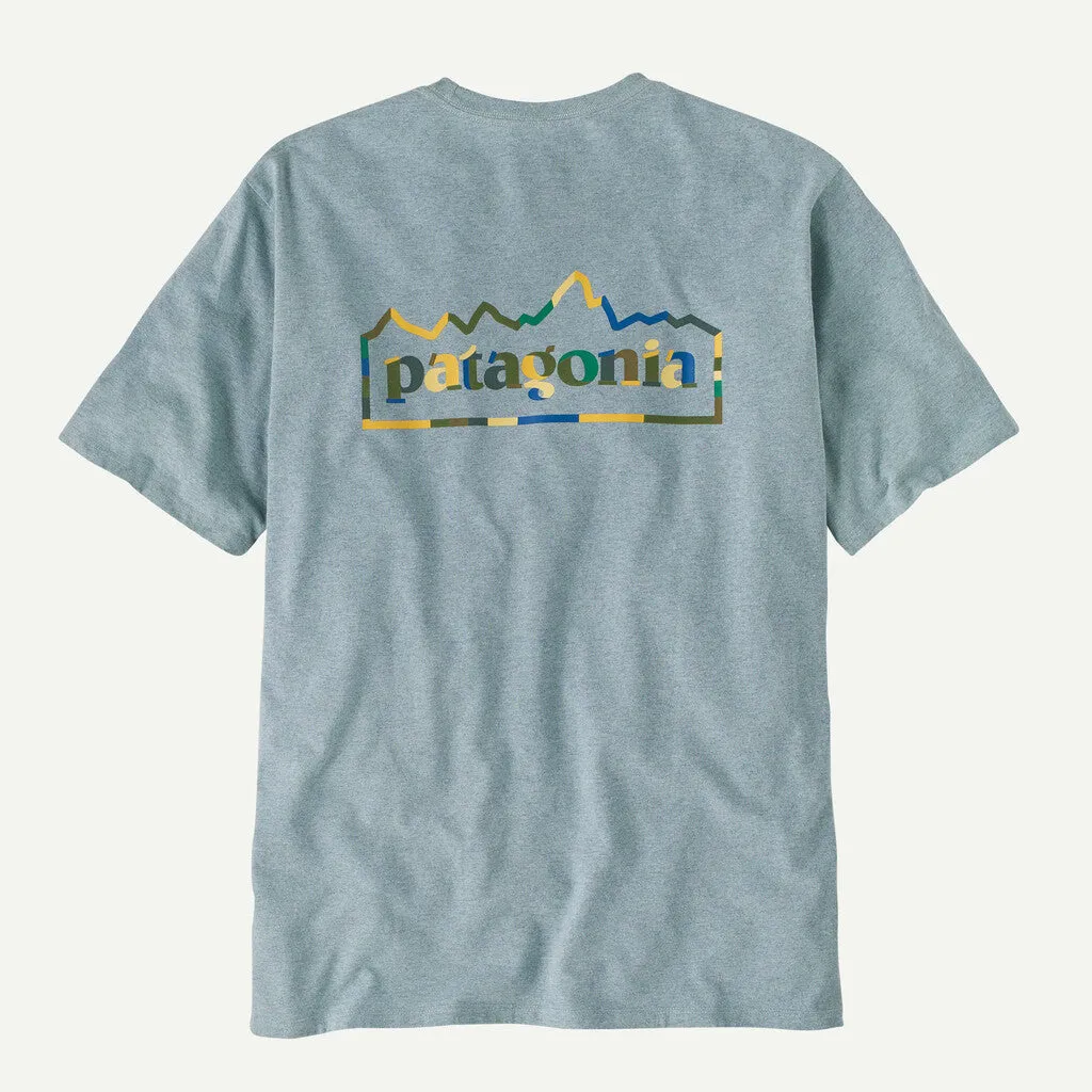 Patagonia Men's Unity Fitz Responsibili-Tee - Thermal Blue