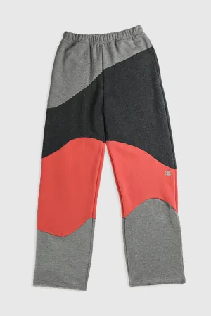 Patchwork Champion Wave Sweatpants - M Frankie
