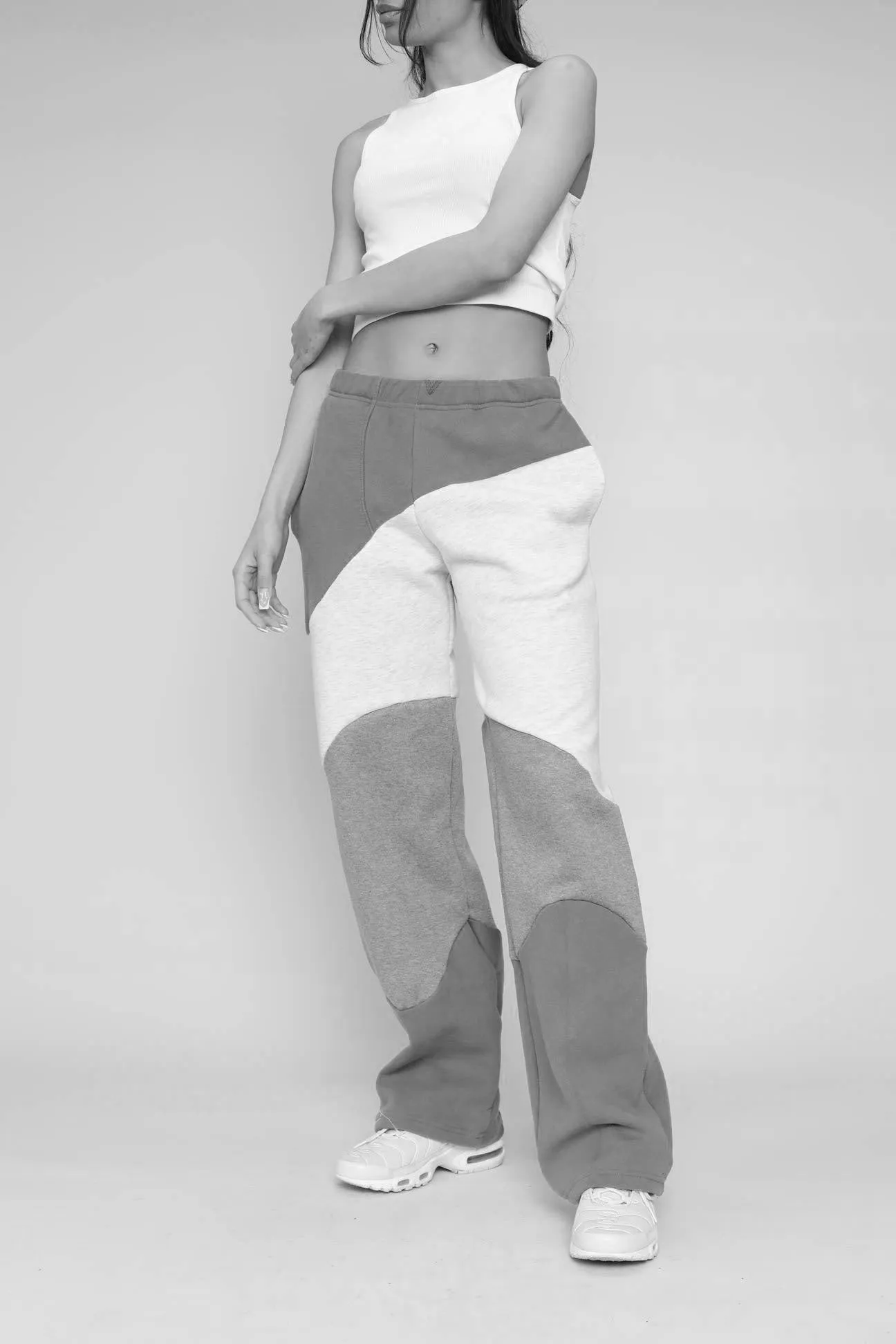 Patchwork Champion Wave Sweatpants - S Frankie