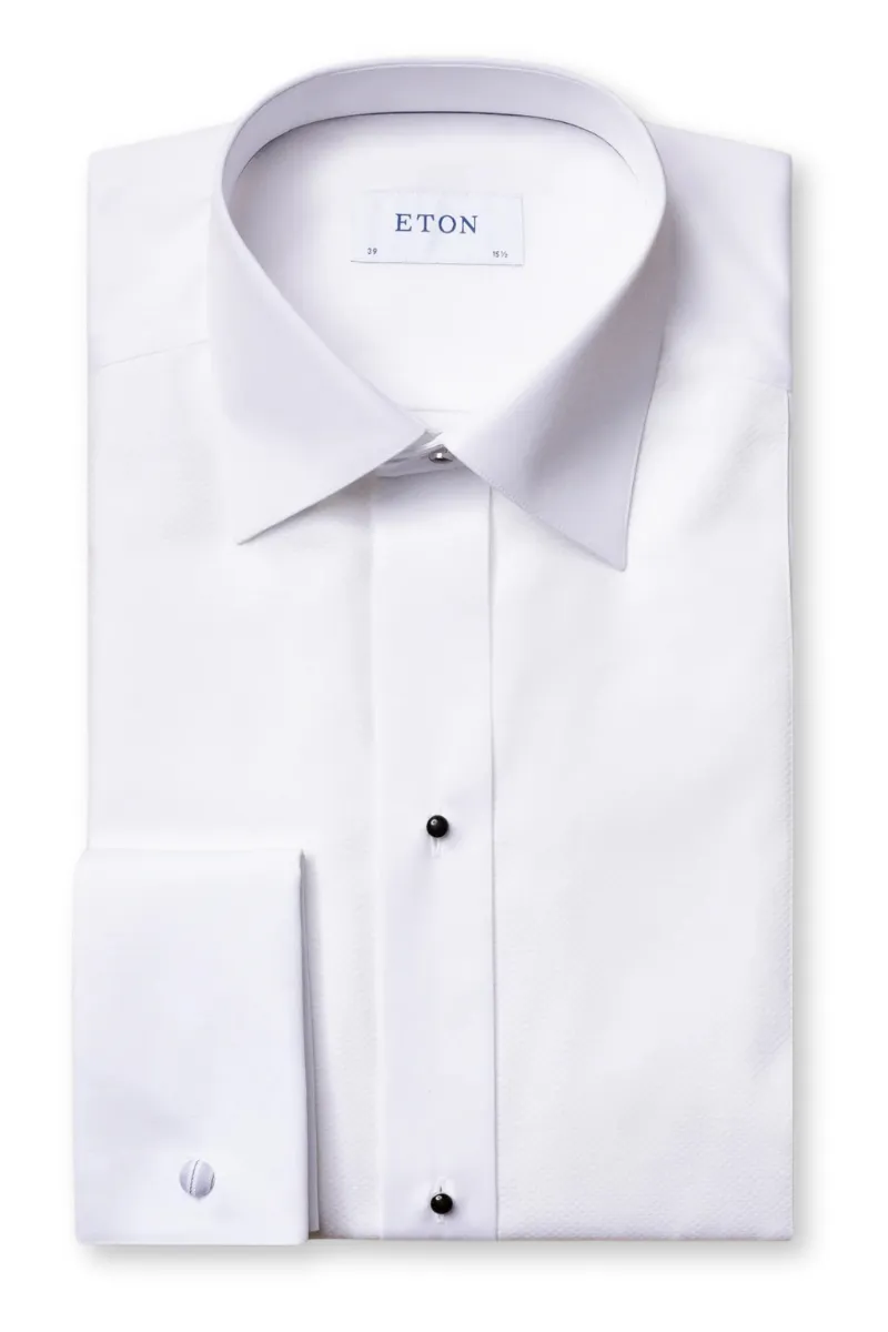 Piqu Tuxedo Shirt, Slim