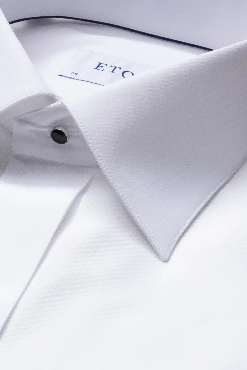 Piqu Tuxedo Shirt, Slim