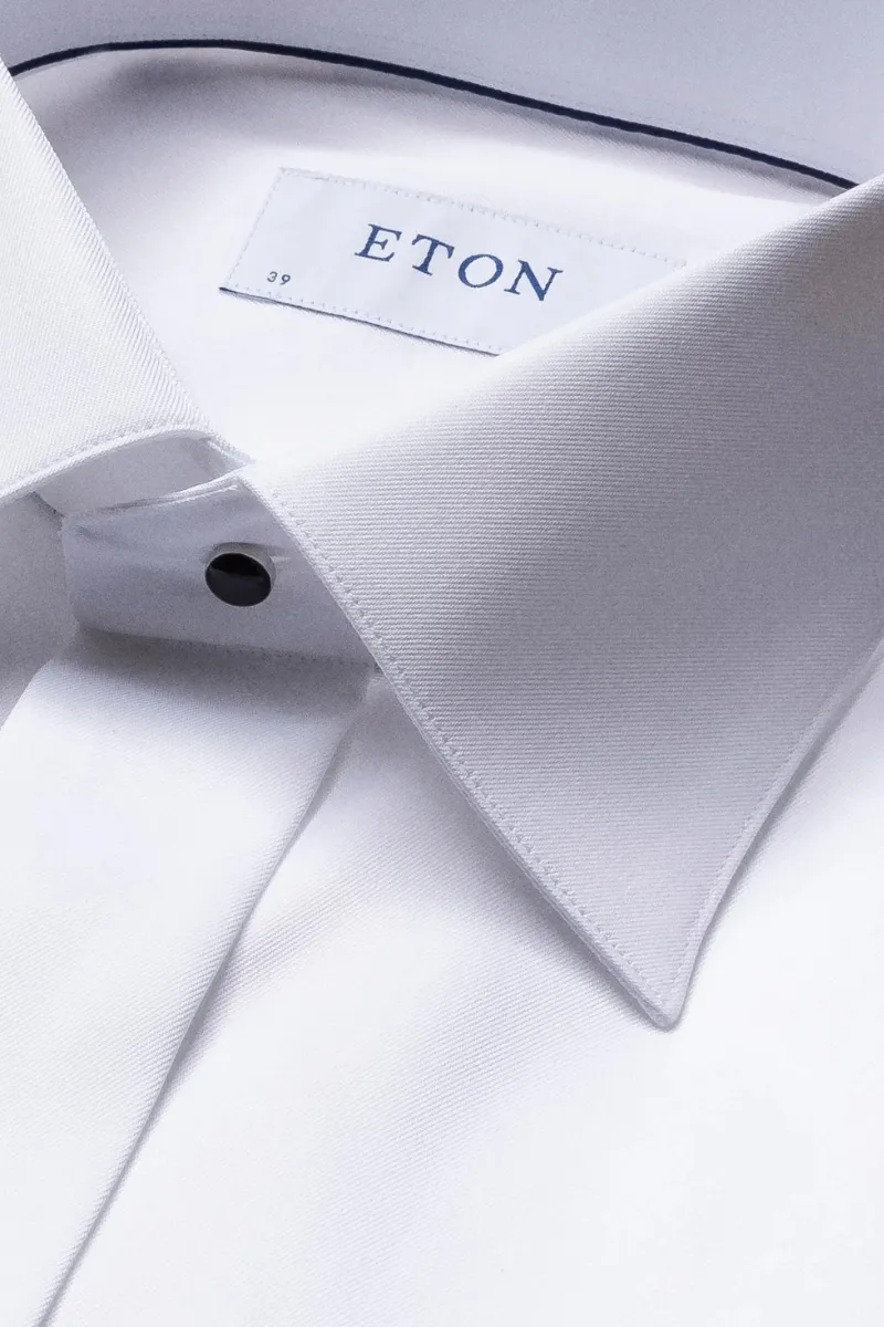 Signature Twill Tuxedo Shirt, Contemporary