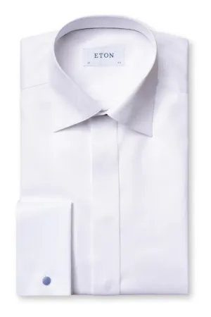 Signature Twill Tuxedo Shirt, Contemporary