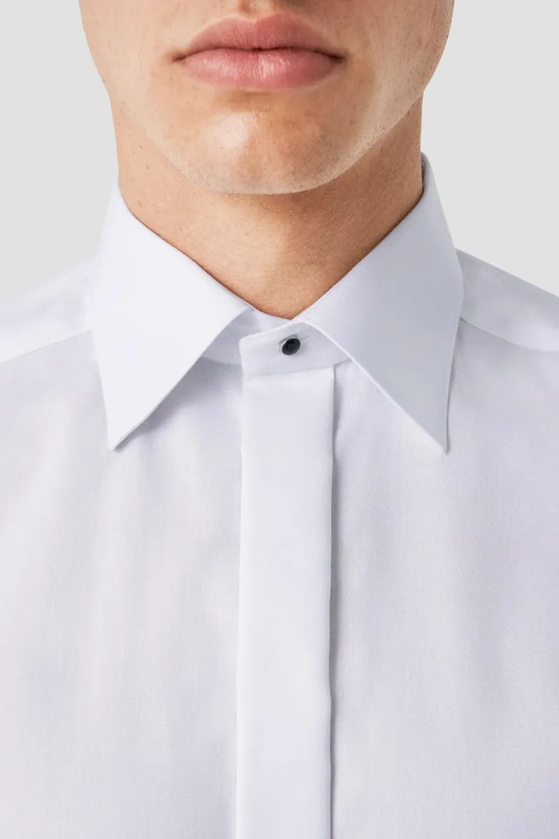 Signature Twill Tuxedo Shirt, Contemporary