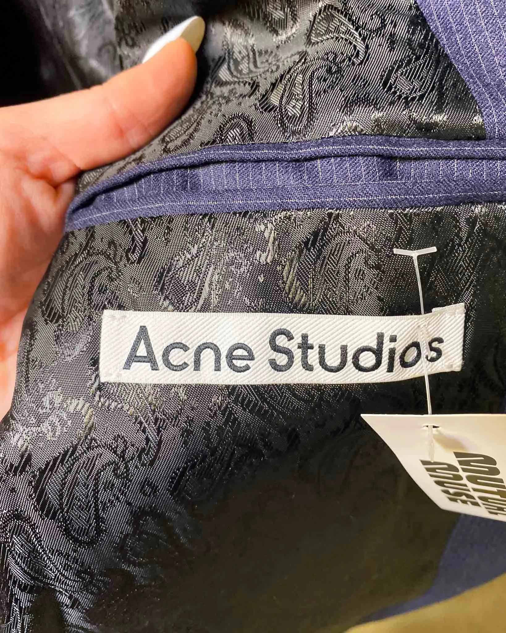 Size 46 (S/M) | Acne Studios Wool Pinstripe Blazer