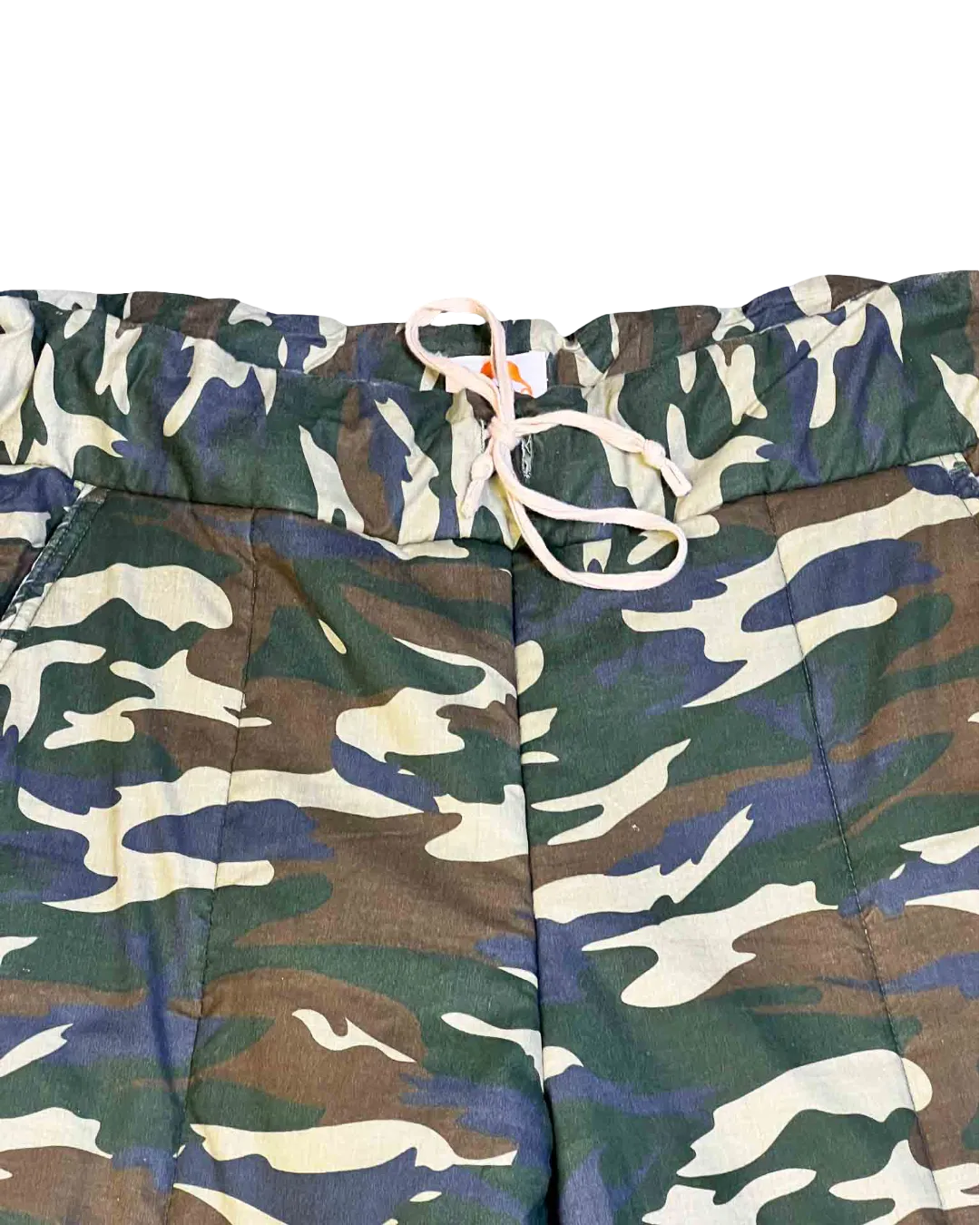 Size L | lazy patch Camo Pants