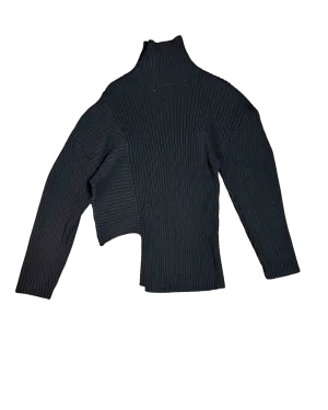 Size XL | Cazinc the Label Cutout Ribbed Jumper