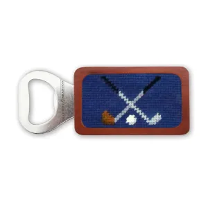 Smathers & Branson Crossed Clubs Bottle Opener - Classic Navy