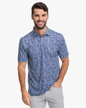 Southern Tide Men's Bad and Boozy Polo Shirt - Aged Denim