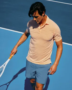 Southern Tide Men's brrr-eeze Millwood Stripe Performance Polo Shirt - Horizon