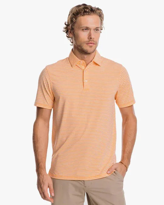 Southern Tide Men's brrr-eeze Millwood Stripe Performance Polo Shirt - Horizon