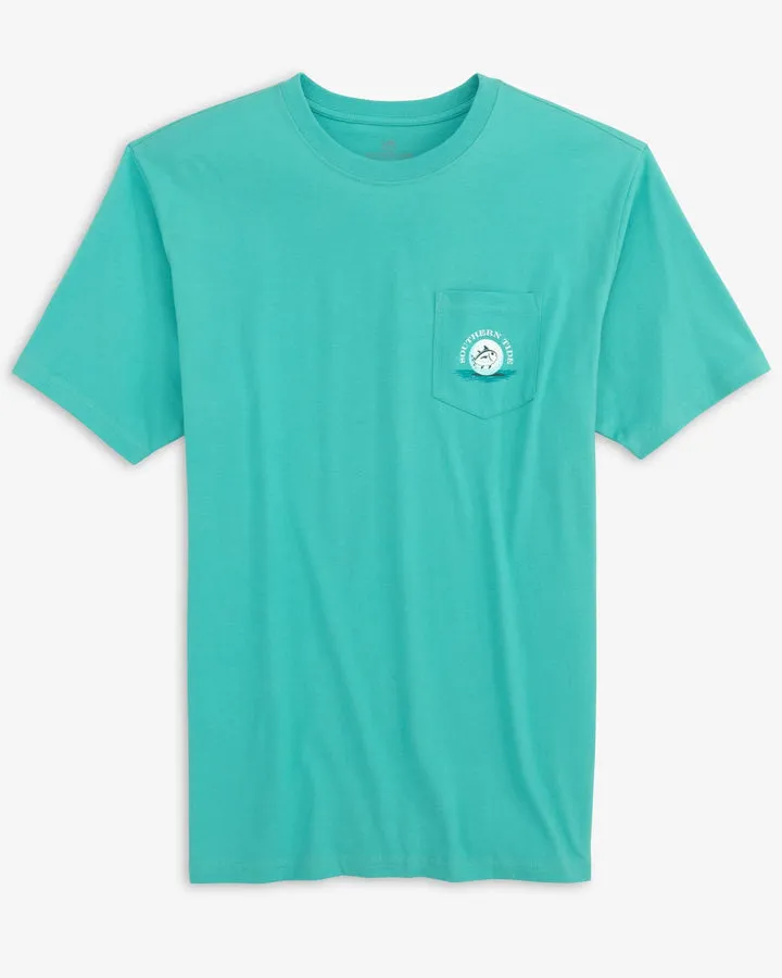 Southern Tide Men's Lucky Jacks 19th Hole T-Shirt - Tidal Wave