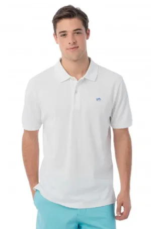 Southern Tide Skipjack Polo - Classic White