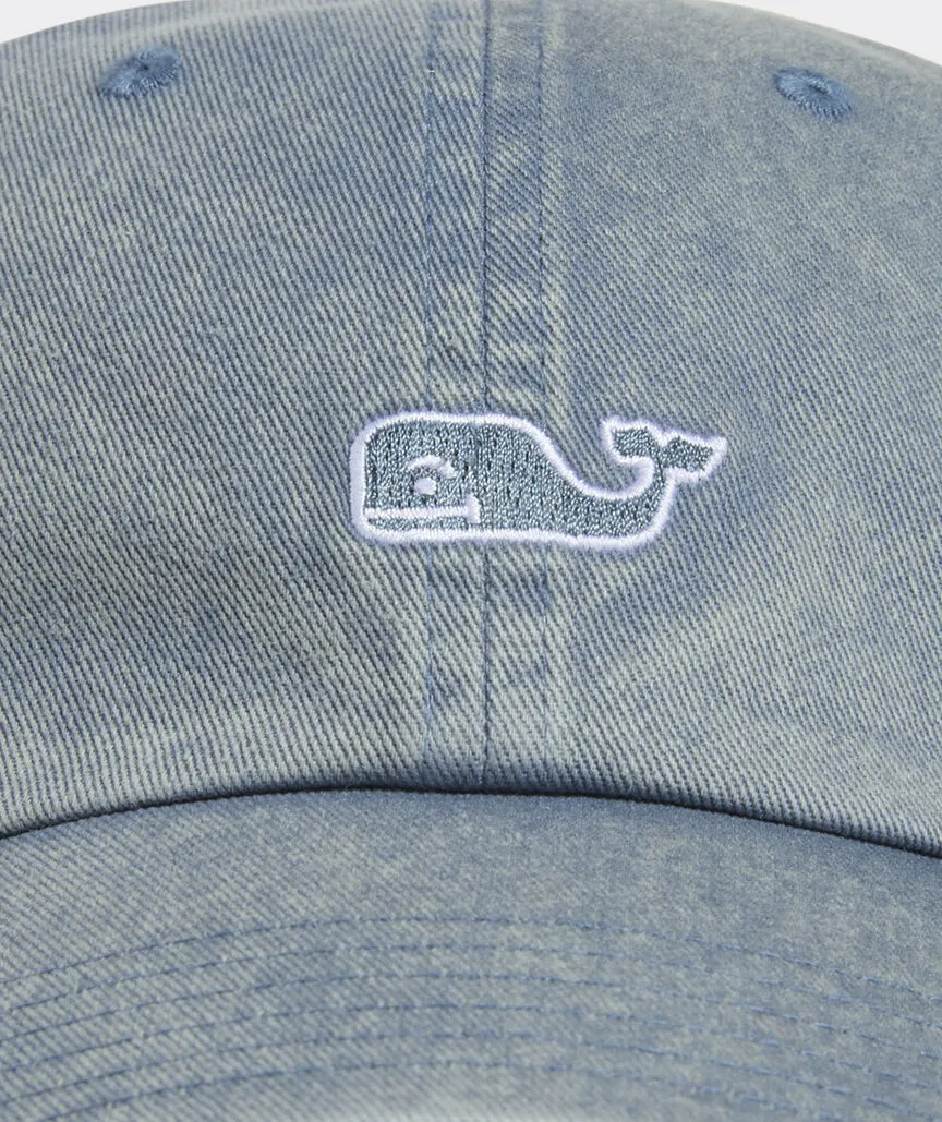 Vineyard Vines Garment Wash Classic Baseball Hat - Blue Mirage