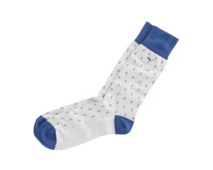 Vineyard Vines Lobster Buoy Pima Cotton Socks - Stone