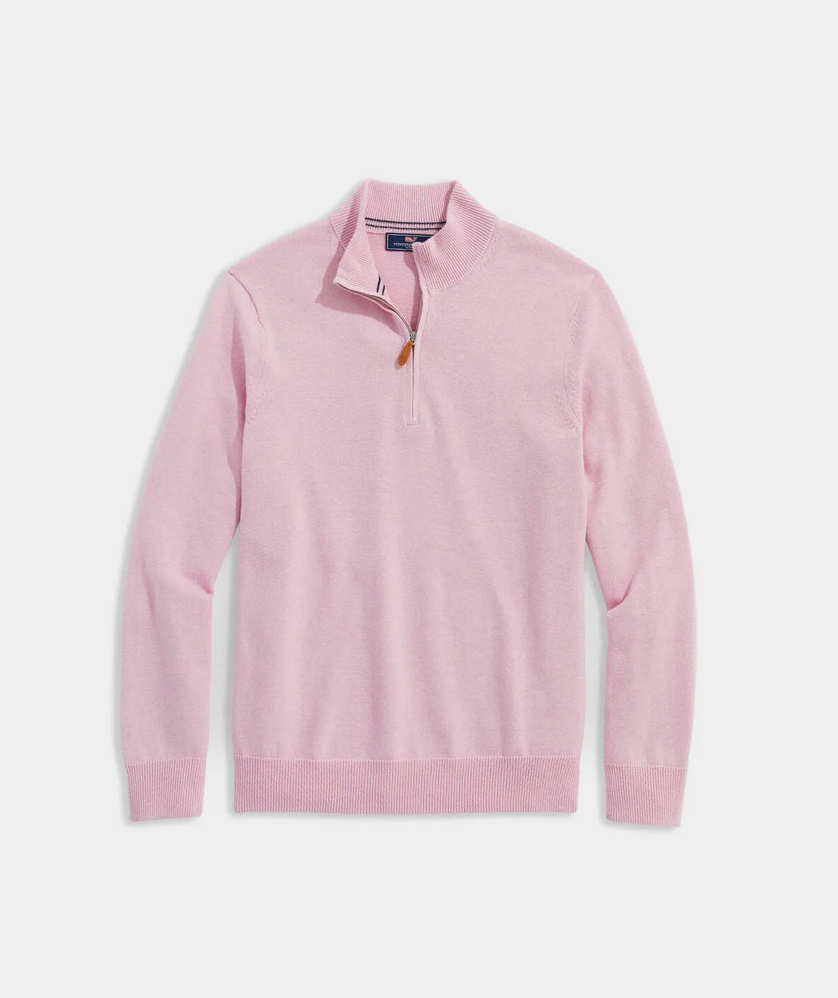 Vineyard Vines Men's Boathouse Quarter-Zip Sweater - Sea Grape