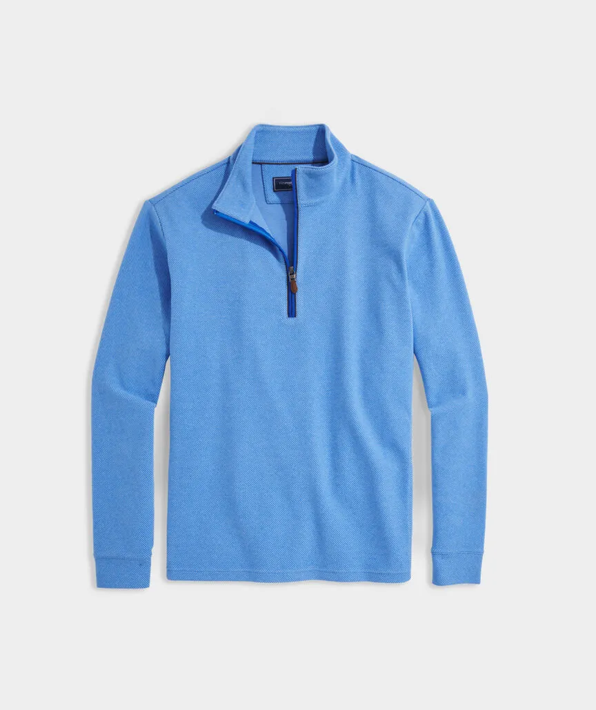 Vineyard Vines Men's Calmwater Quarter-Zip - Hull Blue