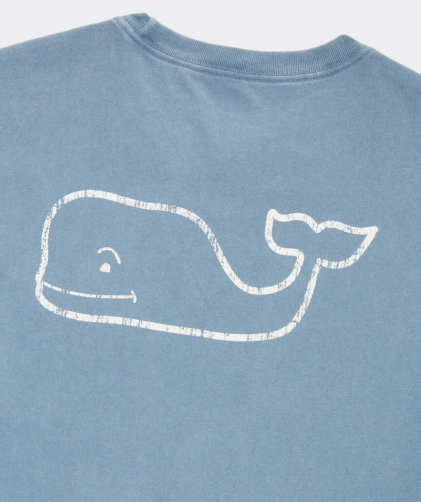 Vineyard Vines Men's Heritage Wash Vintage Whale Short-Sleeve Tee - Smoke Blue