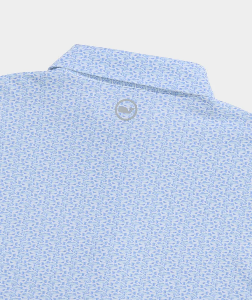 Vineyard Vines Men's Palmero Performance Polo - Bass Micro - WC