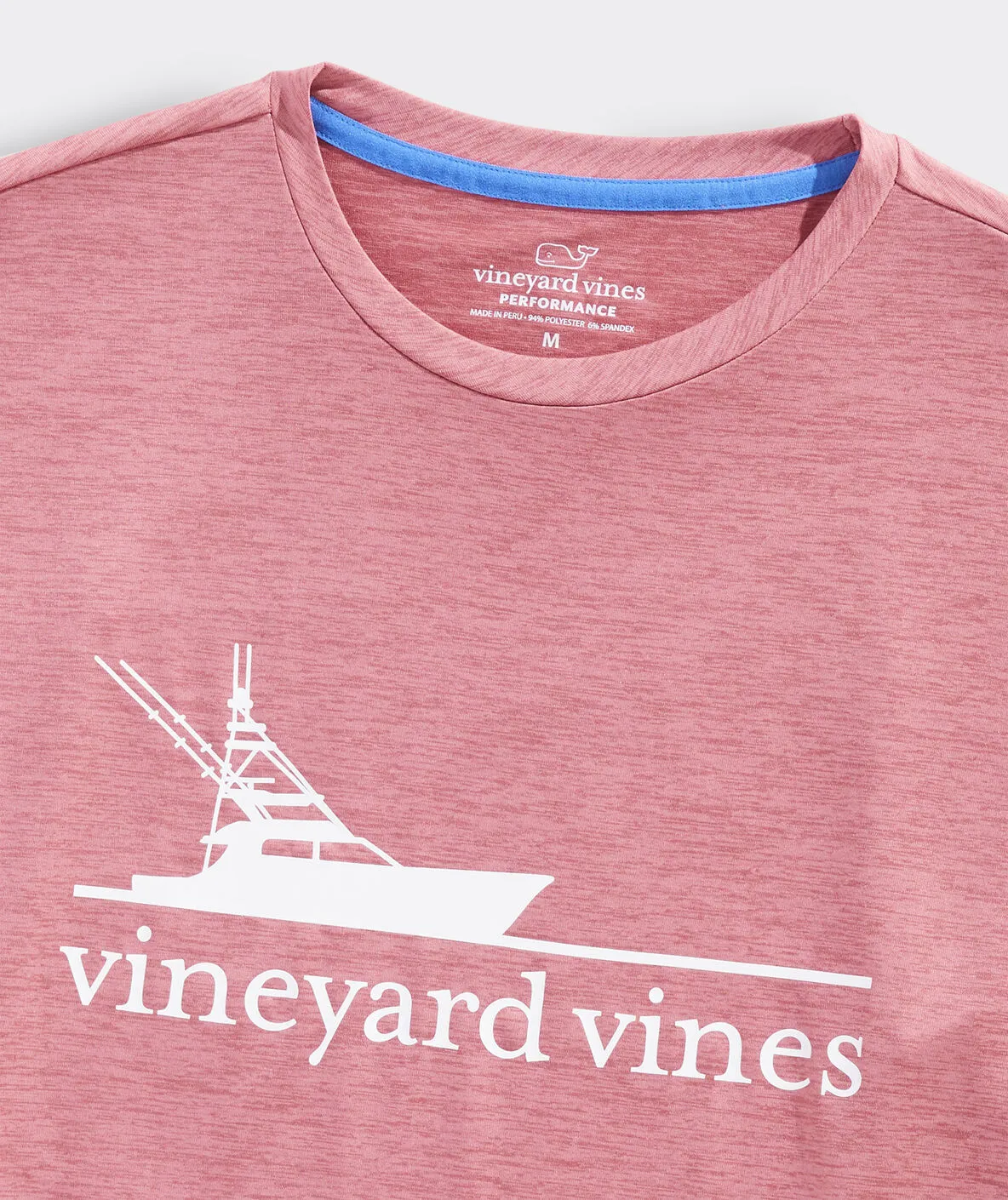 Vineyard Vines Men's Sportfisher Short-Sleeve Harbor Performance Tee - Lobster Reef Heather
